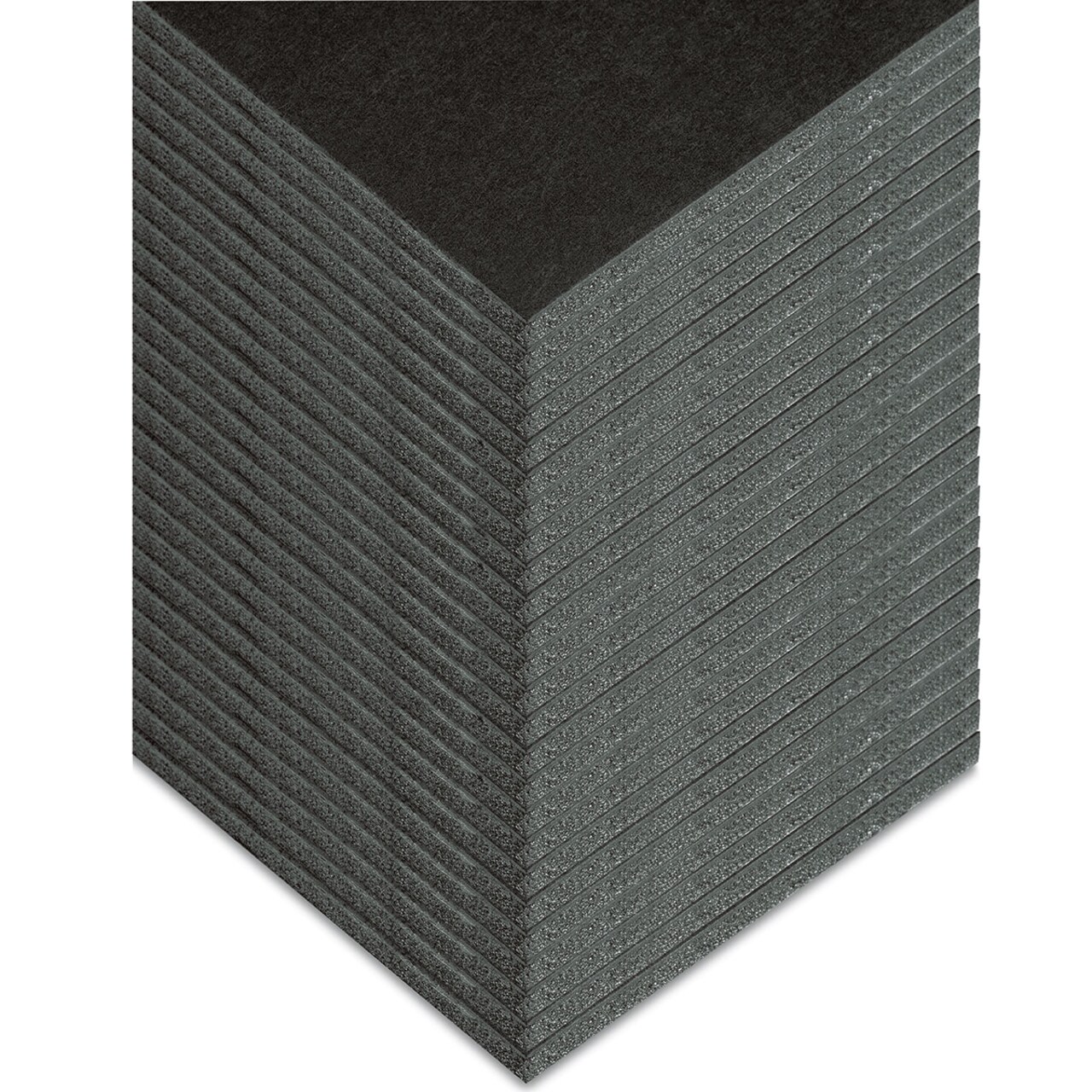 Blackcore Foam Board Pack - 24 x 36 x 3/16, Black, Pkg of 25